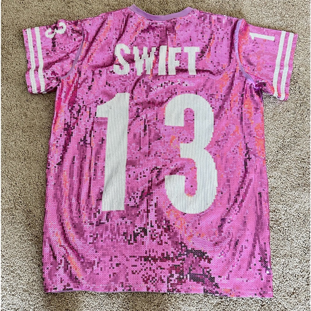 Taylor Swift Sequin Tshirt Dress
